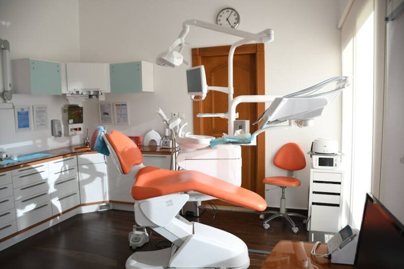 Dentist discussing treatment options with a patient